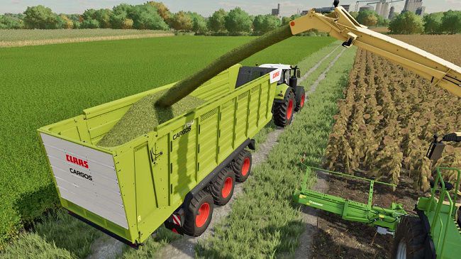 Claas CARGOS 750/760 v1.0 для Farming Simulator 22 (1.2.x)