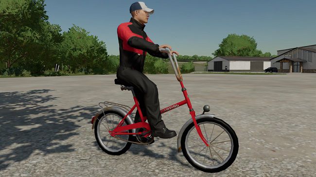 Camping Bicycle v1.0.0.0 для для Farming Simulator 22 (1.2.x)