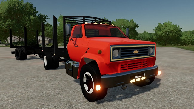 Chevy C-70 Log Truck v1.0.0.0 для Farming Simulator 22 (1.2.x)