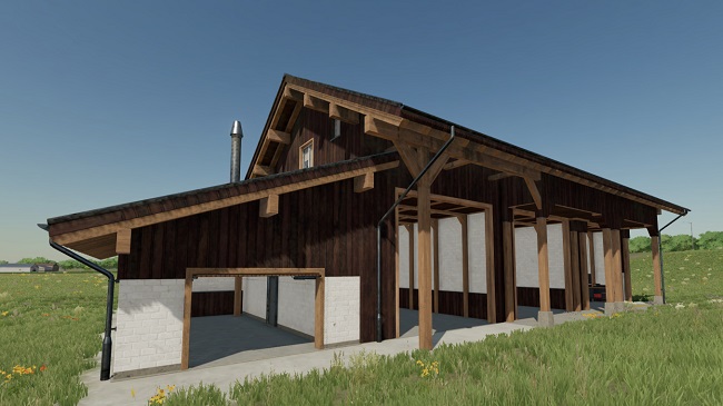 Farm Garage with Workshop v1.0.0.0 для Farming Simulator 22 (1.2.x)