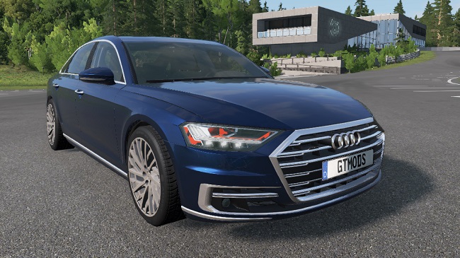Audi A8 v1.0 для BeamNG.drive (0.24.x)