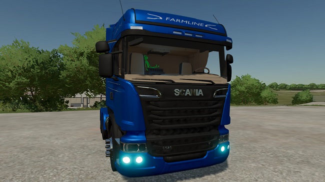 Scania Farmline 6x4 v1.0 для Farming Simulator 22 (1.2.x)