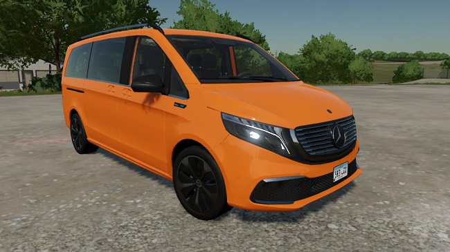 Mercedes-Benz EQV 2020 v1.0.0.0 для Farming Simulator 22 (1.2.x)