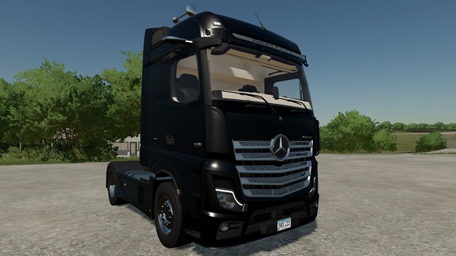 Mercedes-Benz Actros 2020 v1.0.1.0 для Farming Simulator 22 (1.3.x)