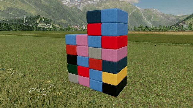 Extended Bale Wrap Colors v1.0 для Farming Simulator 22 (1.2.x)