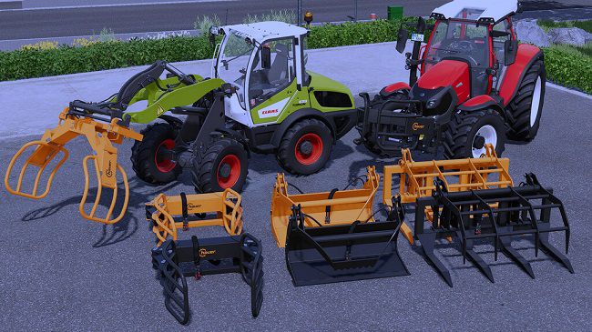 Hauer BW Grabber Pack v1.0 для Farming Simulator 22 (1.2.x)