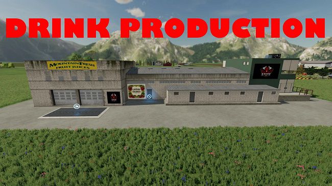 Drink Production v1.0.0.0 для Farming Simulator 22 (1.2.x)