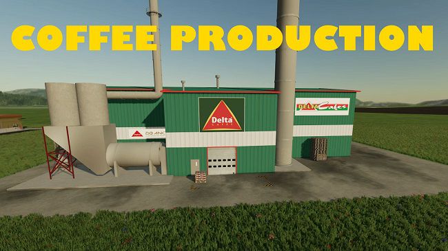 Coffee Production v1.0.0.1 для Farming Simulator 22 (1.3.x)