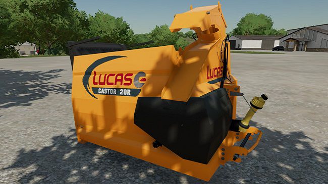 Lucas Castor 20R v1.0 для Farming Simulator 22 (1.2.x)