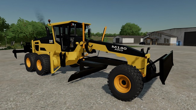 Caterpillar M140 AWD v1.0 для Farming Simulator 22 (1.2.x)