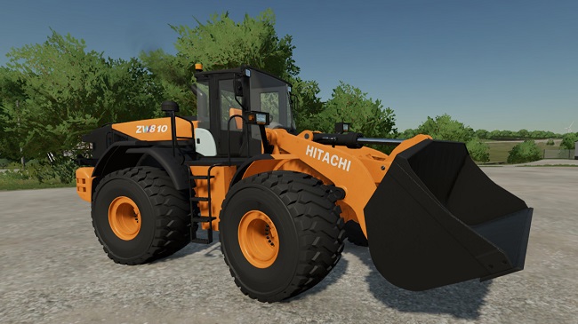 Hitachi 810W v1.0 для Farming Simulator 22 (1.2.x)