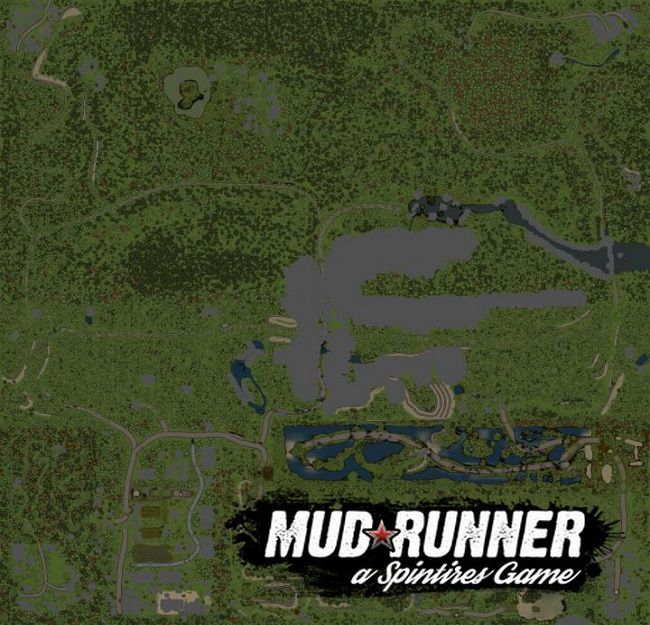 Карта "Село Орехово" для Spintires: MudRunner