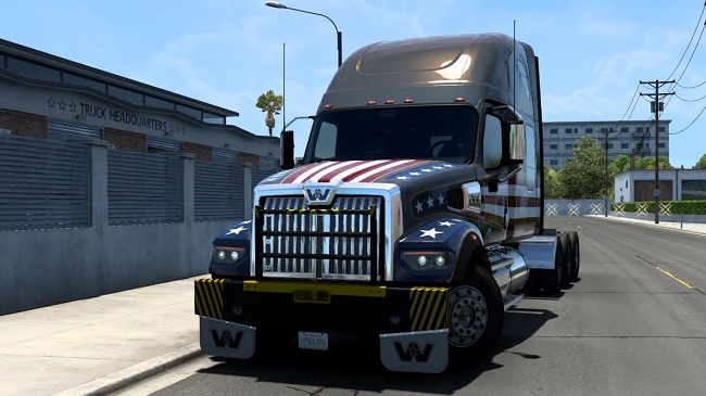 Marks Western Star 49X Edit v1.5.1 для American Truck Simulator (1.47.x)