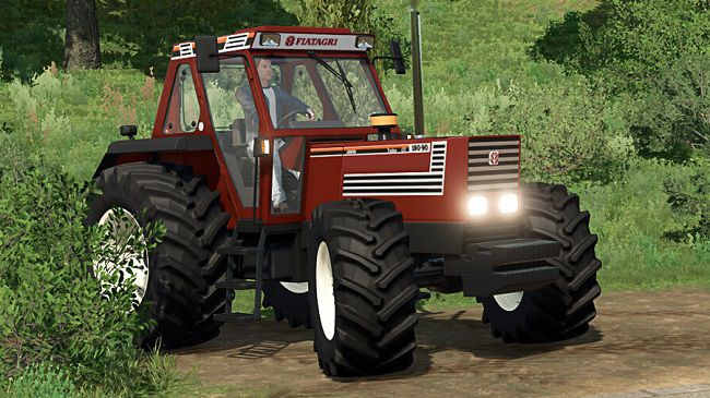 Fiatagri 180-90 v1.0.1.0 для Farming Simulator 22 (1.9.x)