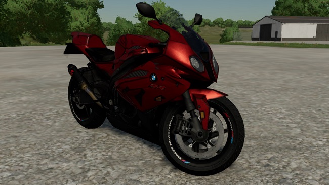 BMW S1000RR v1.0.0.0 для Farming Simulator 22 (1.2.x)