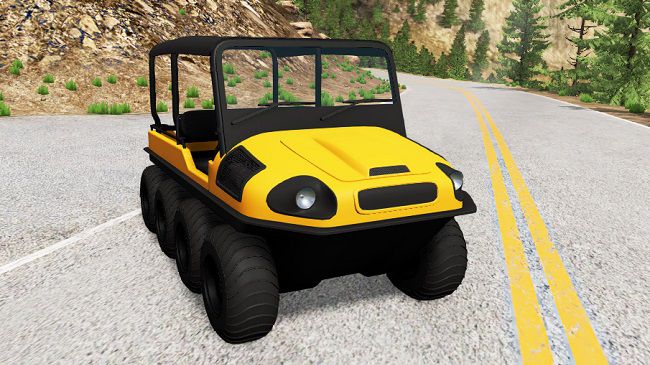 Labrador Beaver 8x8 v1.2 для BeamNG.drive (0.24.x)