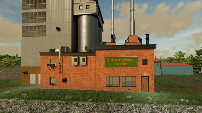 Chocolate Muesli Factory v1.0.1 для Farming Simulator 22 (1.7.x)
