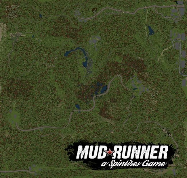 Карта "Komi Republic" для Spintires: MudRunner