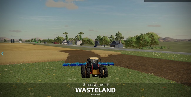 Карта Brachland / Wasteland 4-Fach v1.0.0.0 для Farming Simulator 22 (1.2.x)