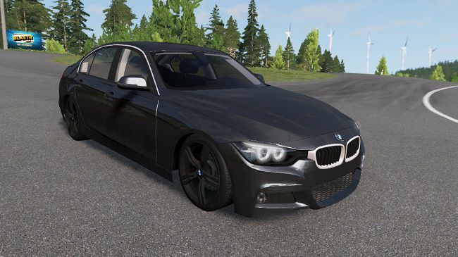BMW F30 v1.0 для BeamNG.drive (0.24.x)