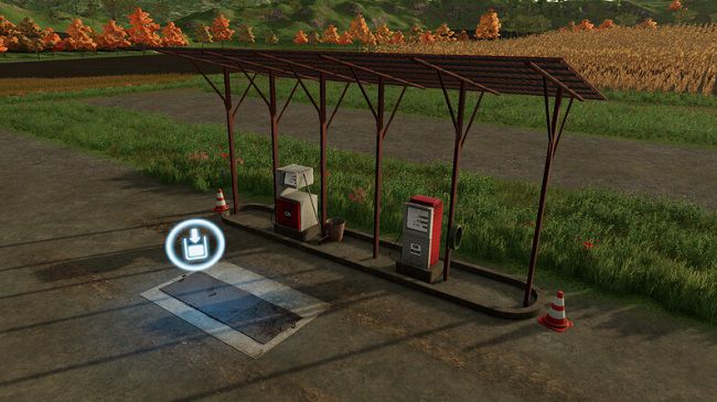 Old Fuel Stations Pack v1.0 для Farming Simulator 22 (1.2.x)