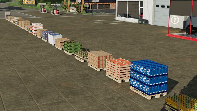 All Buyable Productions Pallet Pack v1.0 для Farming Simulator 22 (1.2.x)