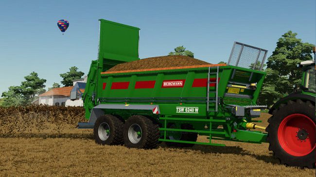 Bergmann TSW 6240W v1.0 для Farming Simulator 22 (1.2.x)