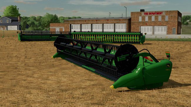 John Deere 600FD And 700FD Pack v1.0 для Farming Simulator 22 (1.2.x)