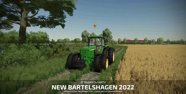 Карта New Bartelshagen 2022 v1.2.0.1 для Farming Simulator 22 (1.8.x)