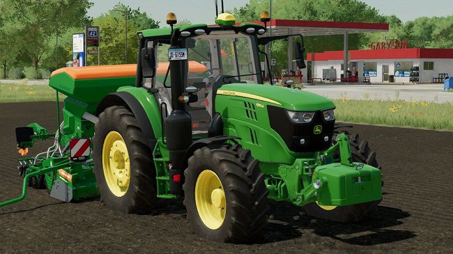 John Deere 6155M MY2020 v1.2 для Farming Simulator 22 (1.11.x)