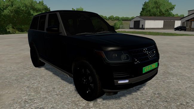 Range Rover Vogue 2014 - Diplomatic v3.0 для Farming Simulator 22 (1.9.x)