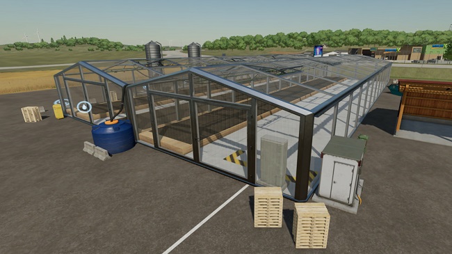 Extra-large Royal Greenhouse v1.0.0.0 для Farming Simulator 22 (1.2.x)