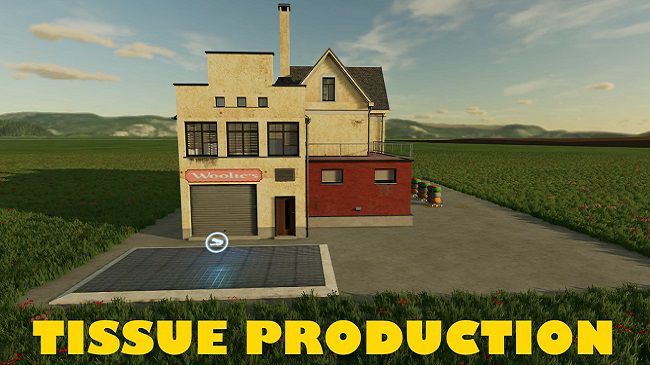 Tissue Production v1.0.0.0 для Farming Simulator 22 (1.2.x)