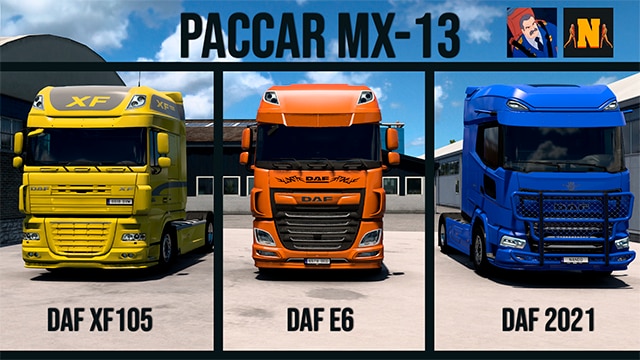 Paccar MX13 sound for DAF v3.0.2