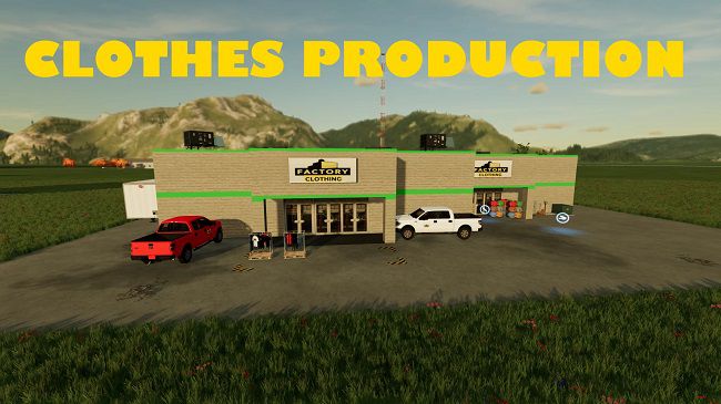 Clothes Production v1.0.0.0 для Farming Simulator 22 (1.2.x)