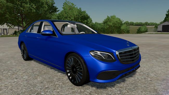Mercedes-Benz E-Class v1.0 для Farming Simulator 22 (1.2.x)