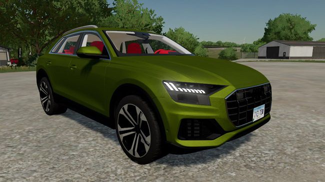 Audi Q8 2019 v2.5 для Farming Simulator 22 (1.8.x)