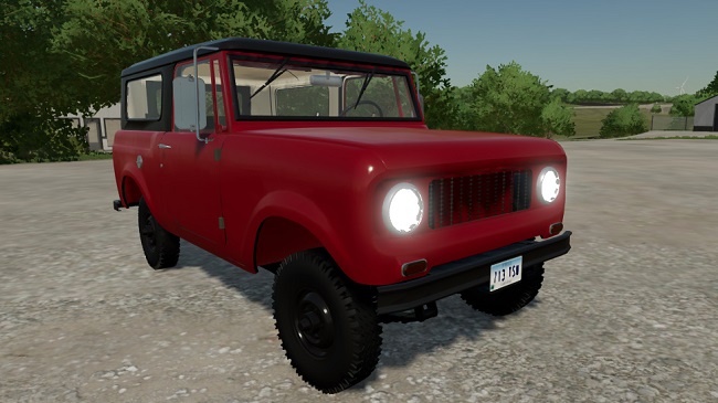 International Harvester Scout 800 v1.0 для Farming Simulator 22 (1.2.x)