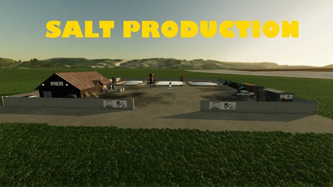 Salt Production v1.0 для Farming Simulator 22 (1.2.x)