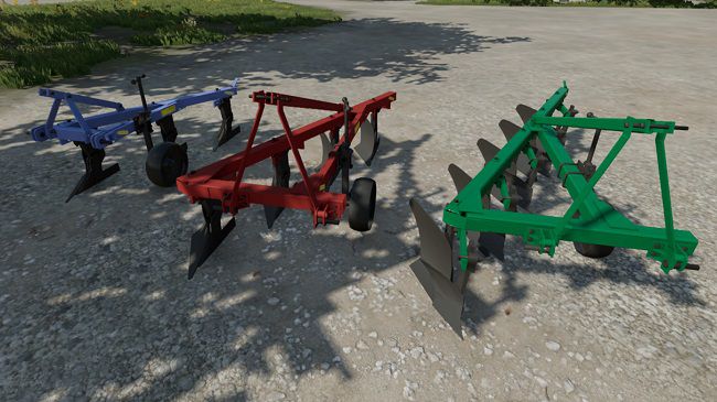 Пак плугов ПЛН v1.0.0.0 для Farming Simulator 22 (1.2.x)