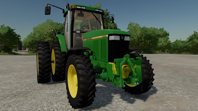 John Deere 7000/7010 Series v2.0 для Farming Simulator 22 (1.6.x)