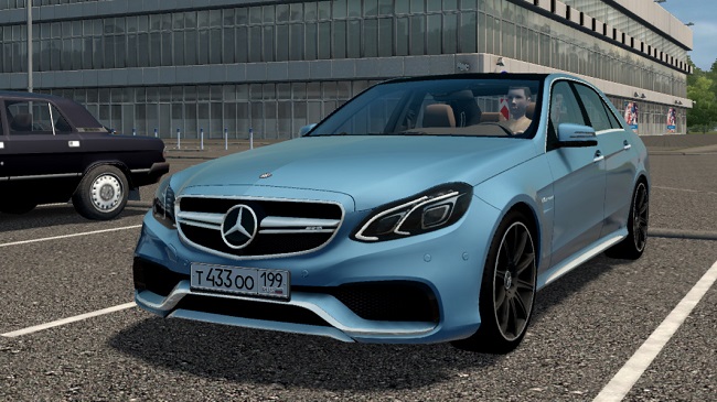 Mercedes-benz E63s W212 v2.0 для City Car Driving (1.5.9.2)