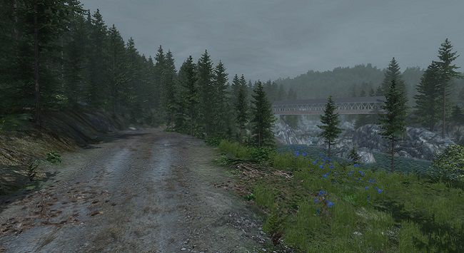 Карта Rally Forest v1.5.1 для BeamNG.drive (0.29.x)