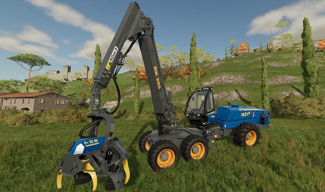 Rottne H21D v1.0.0.1 для Farming Simulator 22 (1.8.x)