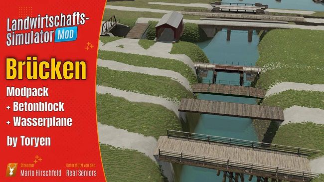 Bridge Pack v1.0.0.0 для Farming Simulator 22 (1.2.x)