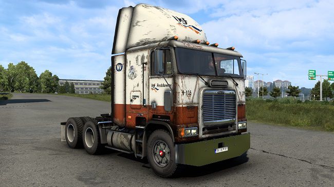 Freightliner FLB 1995 v1.0 для Euro Truck Simulator 2 (1.43.x)