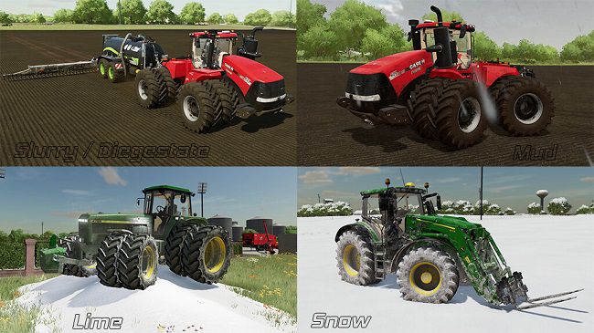 Real Dirt Color v1.2.7.0 для Farming Simulator 22 (1.9.x)