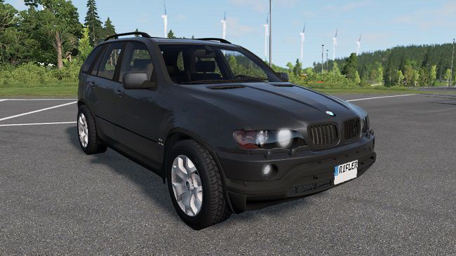 BMW X5 E53 v1.0 для BeamNG.drive (0.24.x)