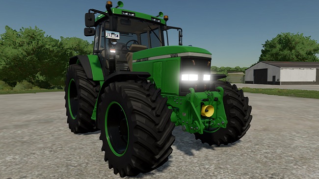 John Deere 7810 BlackMamba v1.0 для Farming Simulator 22 (1.2.x)