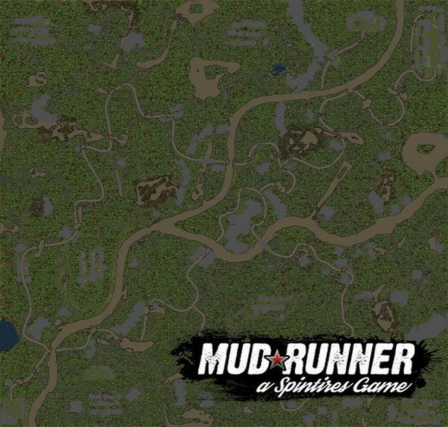 Карта "Кувандык" для Spintires: MudRunner